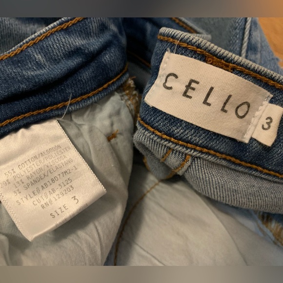 Cello High waist distressed skinny jeans size 3 - Picture 13 of 13